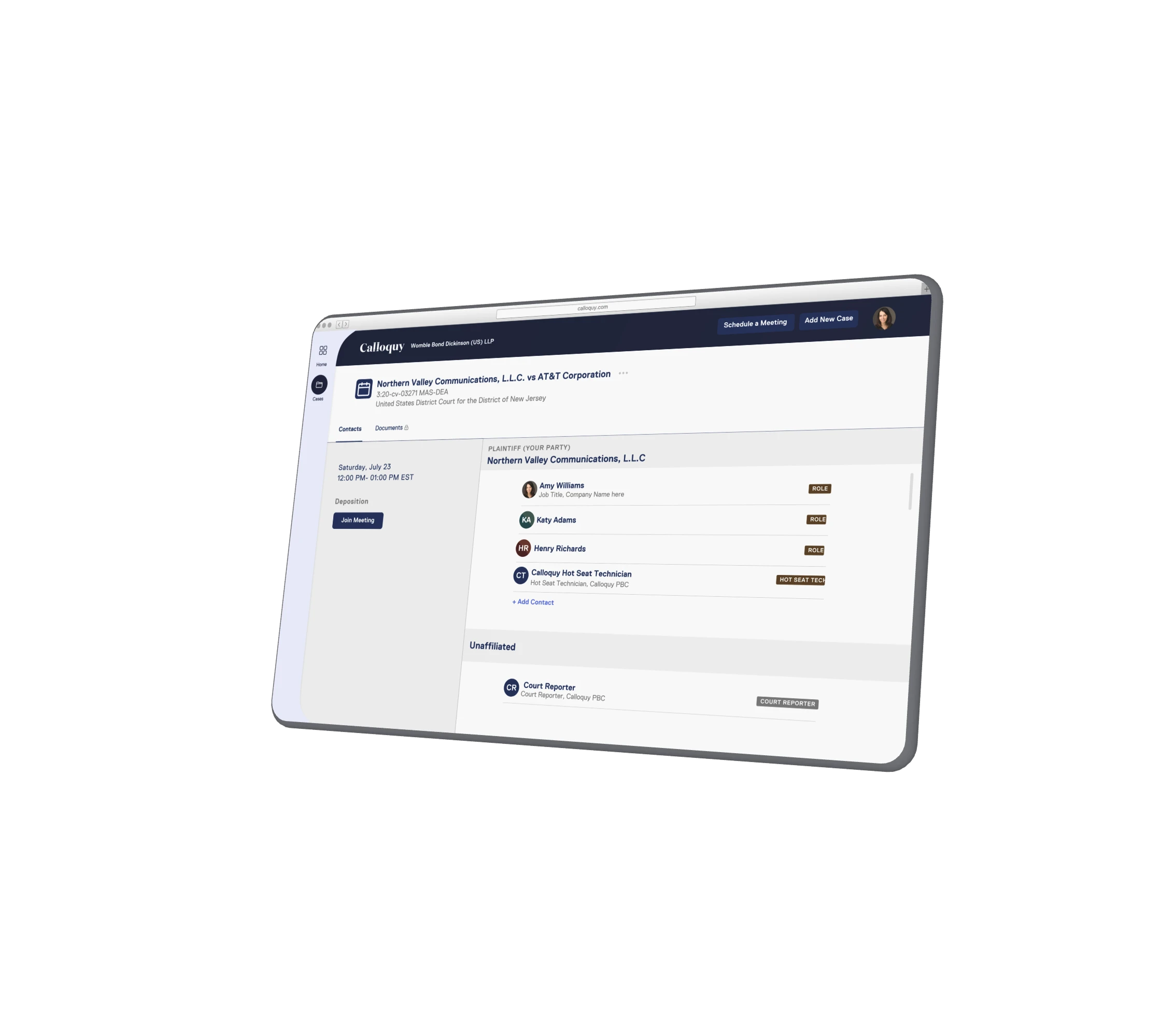 Product screen visual from original portfolio