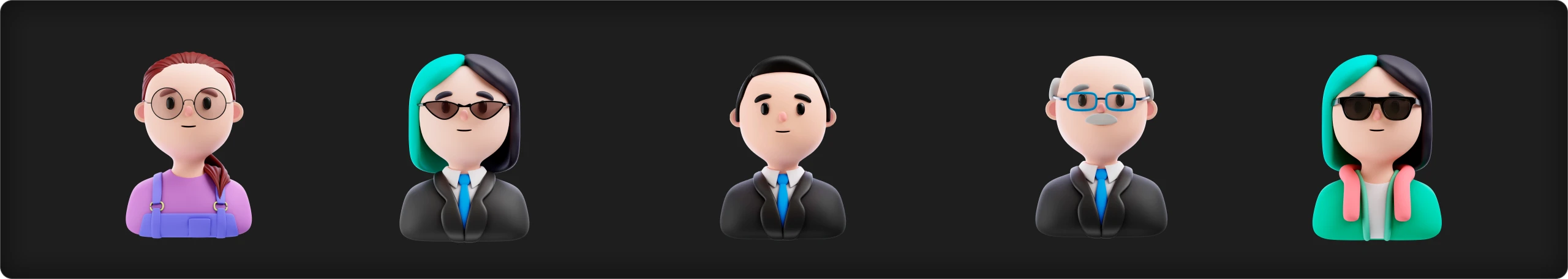 Super Admin research persona lineup from original portfolio